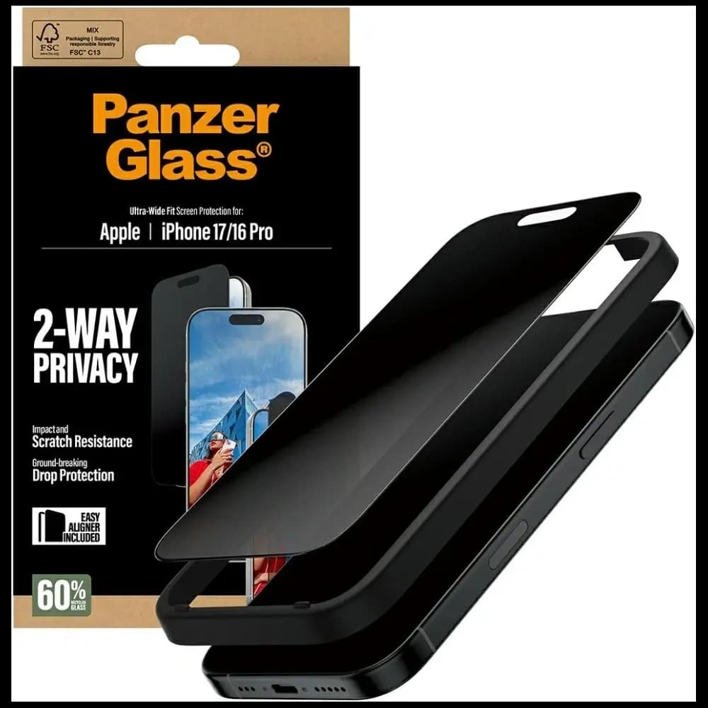 PanzerGlass Ultra-Wide Fit EasyAligner Apple iPhone 17 / 16 Pro
 - 5