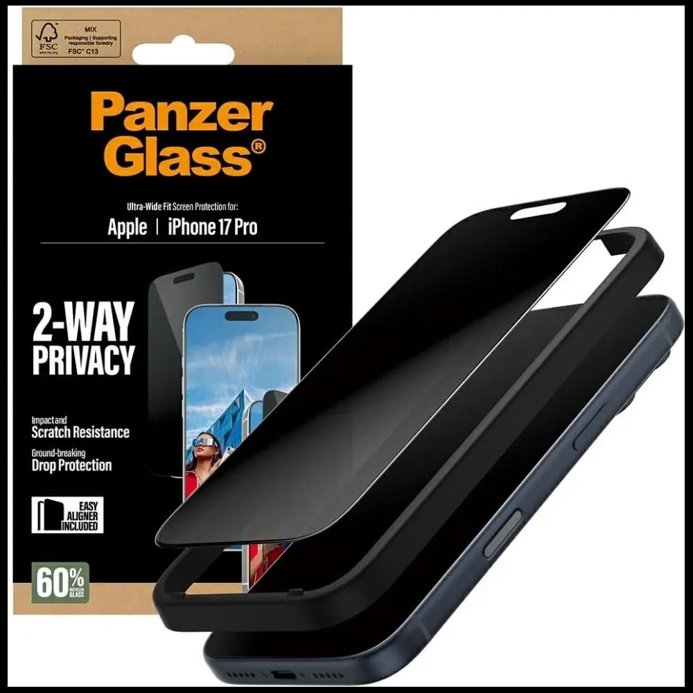 PanzerGlass Ultra-Wide Fit EasyAligner Apple iPhone 17 Pro - 5