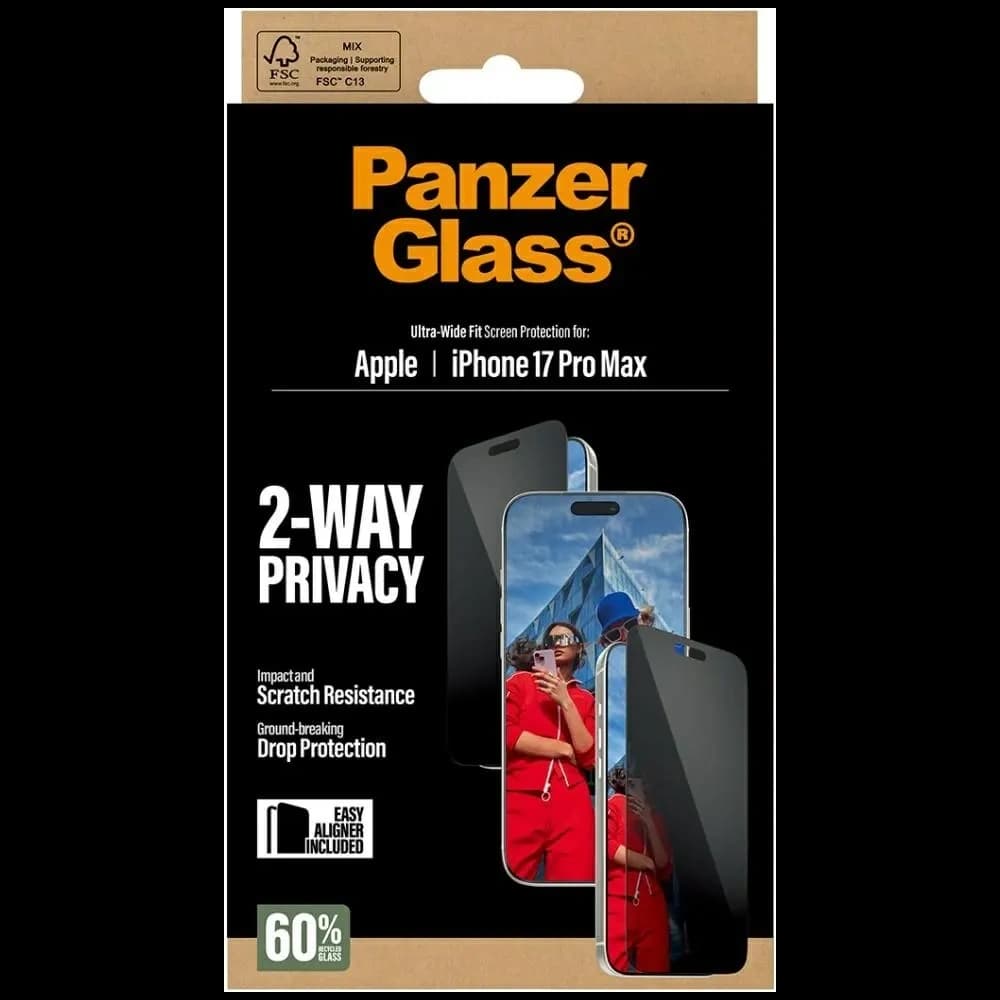 PanzerGlass Ultra-Wide Fit EasyAligner Apple iPhone 17 Pro Max - 6