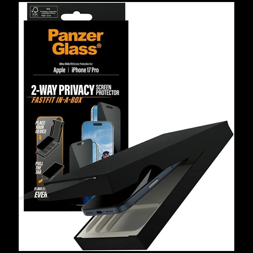PanzerGlass Ultra-Wide Fit Fastfit Apple iPhone 17 Pro
 - 5