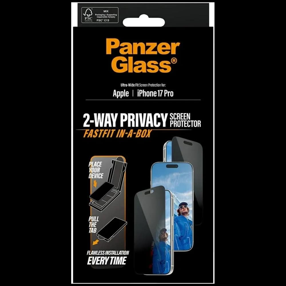 PanzerGlass Ultra-Wide Fit Fastfit Apple iPhone 17 Pro
 - 6