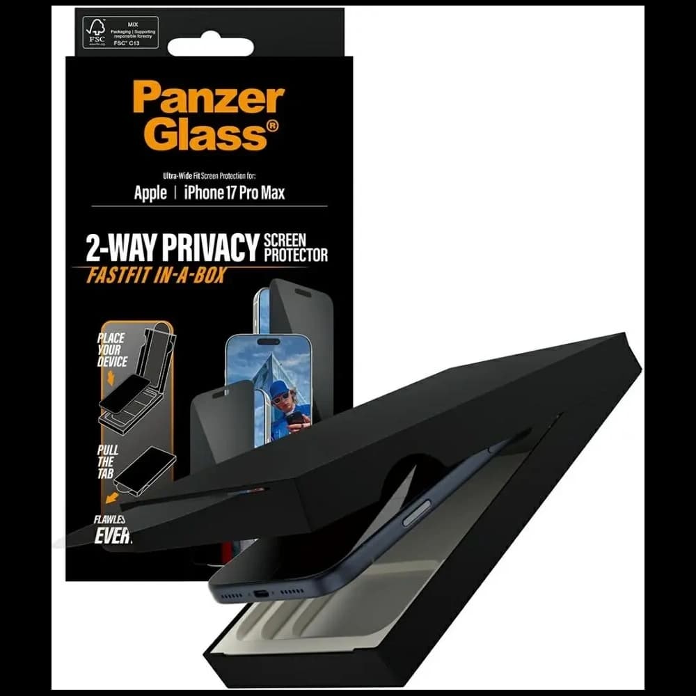 PanzerGlass Ultra-Wide Fit Fastfit Apple iPhone 17 Pro Max - 5