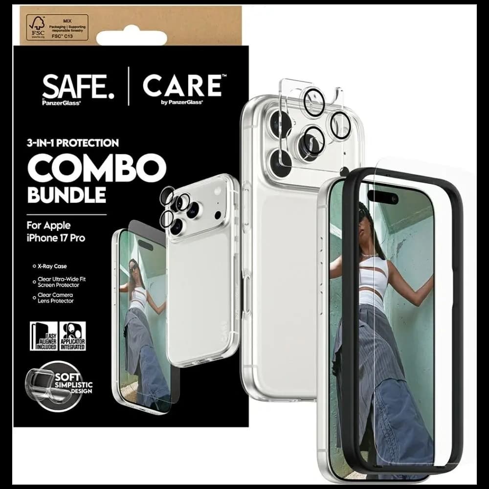 CARE by PanzerGlass Fashionable Combo Set 3in1 Apple iPhone 17 Pro - 4