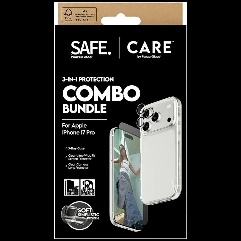 CARE by PanzerGlass Fashionable Combo Set 3in1 Apple iPhone 17 Pro - 5