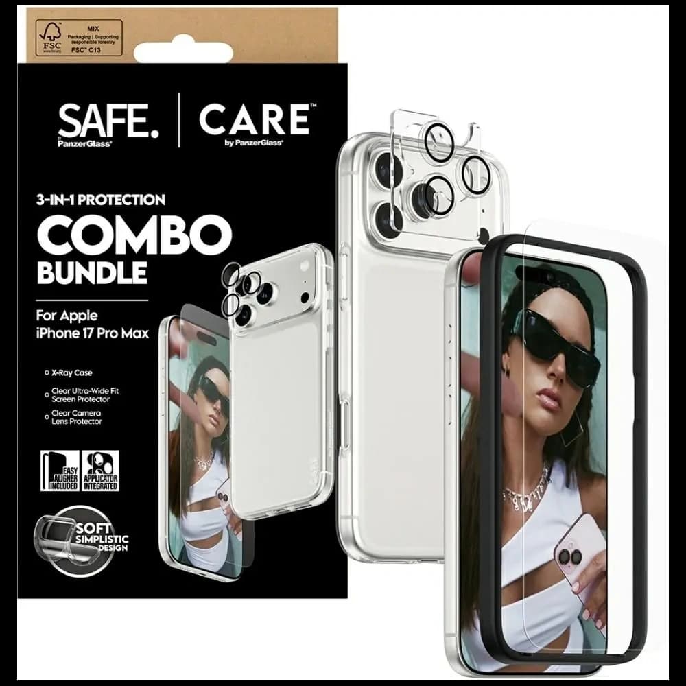 CARE by PanzerGlass Fashionable Combo Set 3in1 Apple iPhone 17 Pro Max - 4