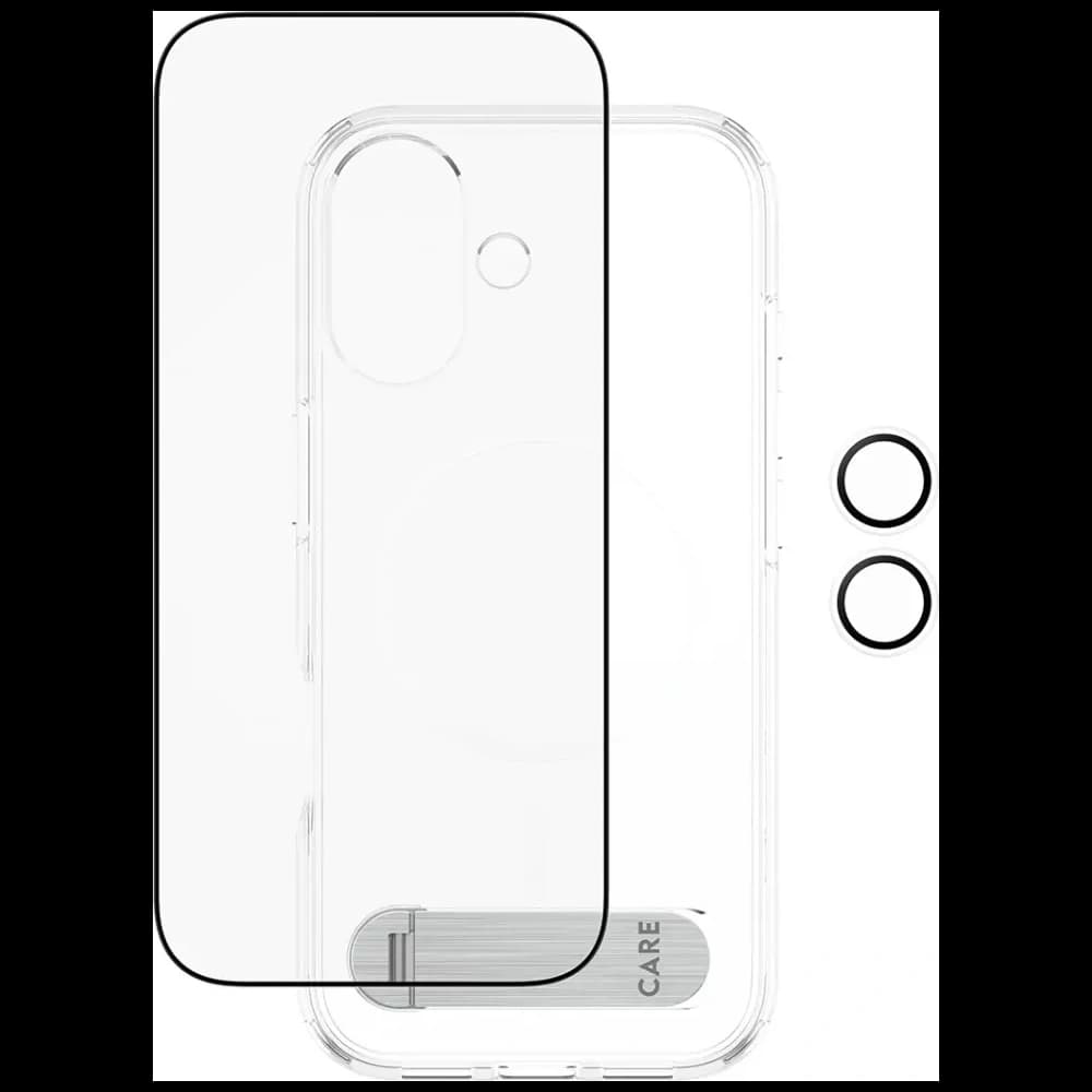 CARE by PanzerGlass Feature Kick Set 3in1 Apple iPhone 17 - 3