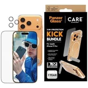 CARE by PanzerGlass Feature Kick Set 3in1 Apple iPhone 17 Pro