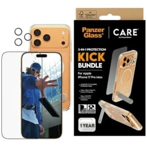 CARE by PanzerGlass Feature Kick Set 3in1 Apple iPhone 17 Pro Max