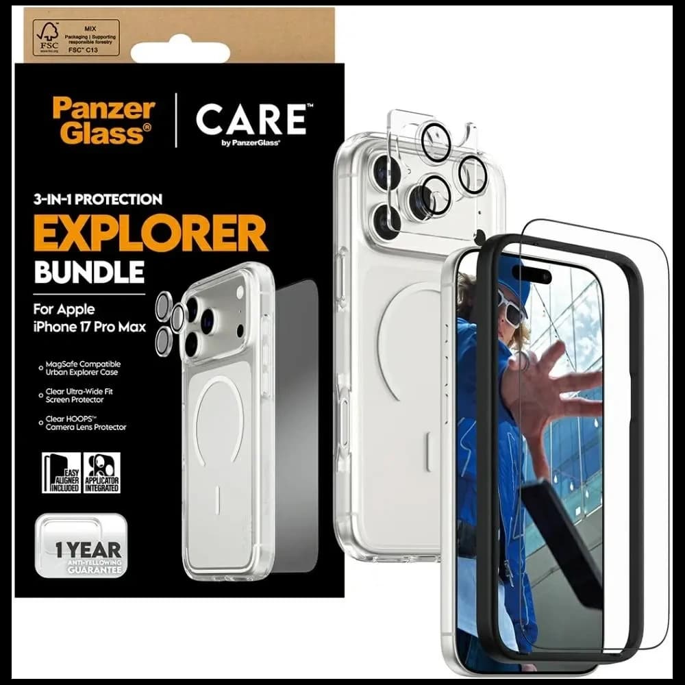 CARE by PanzerGlass Flagship Explorer Set 3in1 Apple iPhone 17 Pro Max - 4