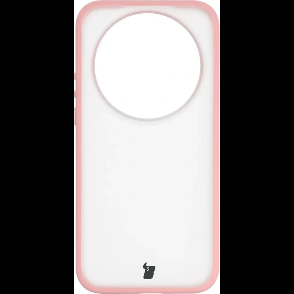 Bizon Case Angelo Xiaomi 17 Ultra semi-transparent with a light pink frame - 2