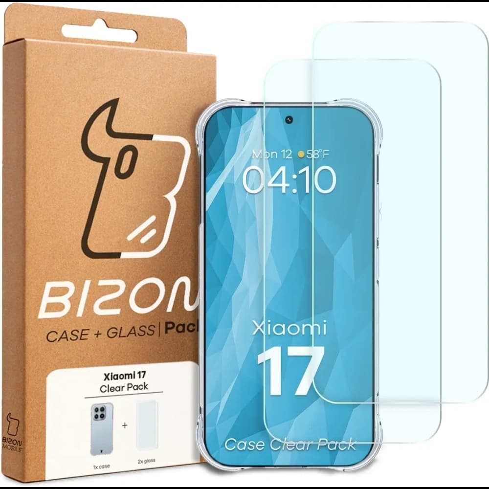 Bizon Case Clear Pack Xiaomi 17 - 9