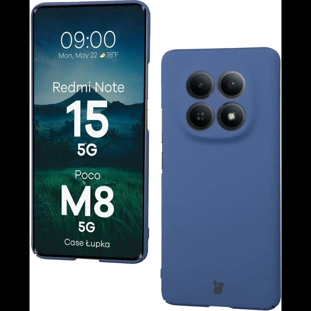 Bizon Case Lupka Xiaomi Redmi Note 15 / POCO M8 5G blue - 1