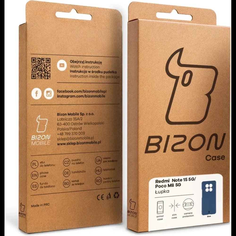 Bizon Case Lupka Xiaomi Redmi Note 15 / POCO M8 5G blue - 7