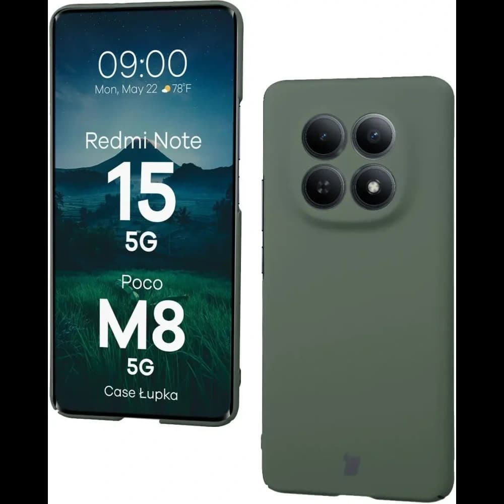 Bizon Case Lupka Xiaomi Redmi Note 15 / POCO M8 5G green - 1