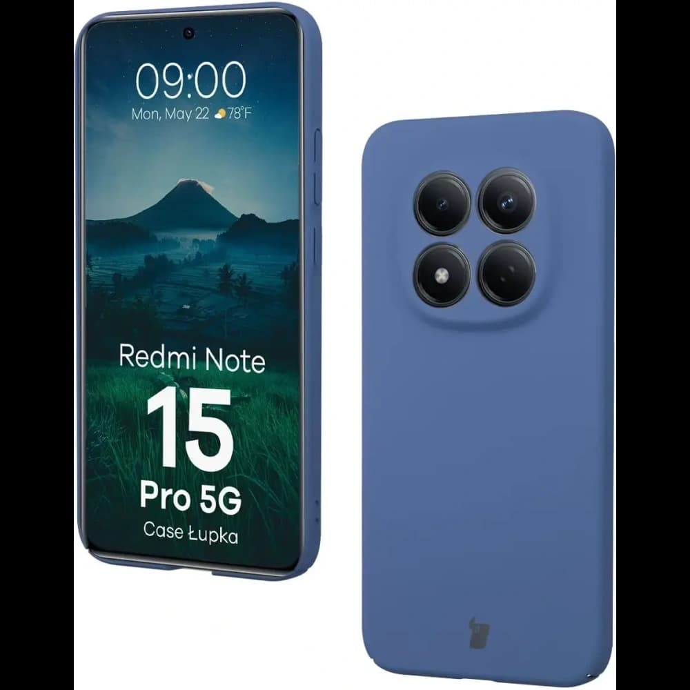 Bizon Case Lupka Xiaomi Redmi Note 15 Pro 5G blue - 1