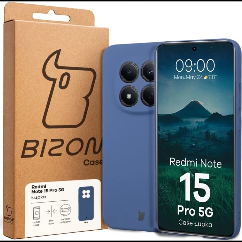 Bizon Case Lupka Xiaomi Redmi Note 15 Pro 5G blue - 6
