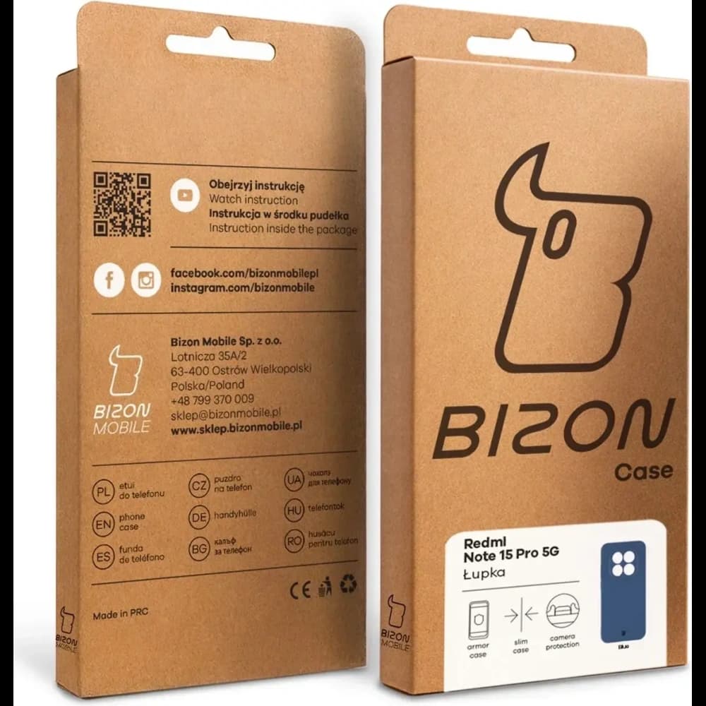 Bizon Case Lupka Xiaomi Redmi Note 15 Pro 5G blue - 7