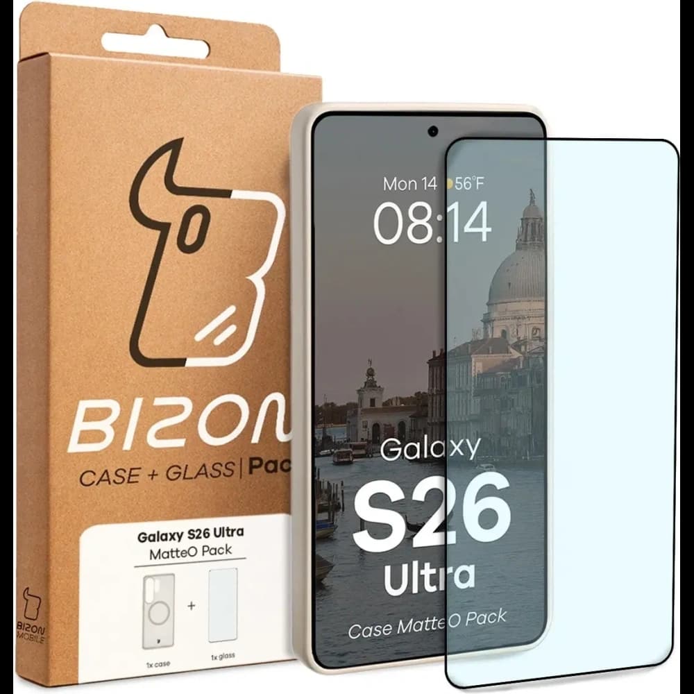 Bizon MatteO Magnetic Pack Samsung Galaxy S26 Ultra smoky beige - 9