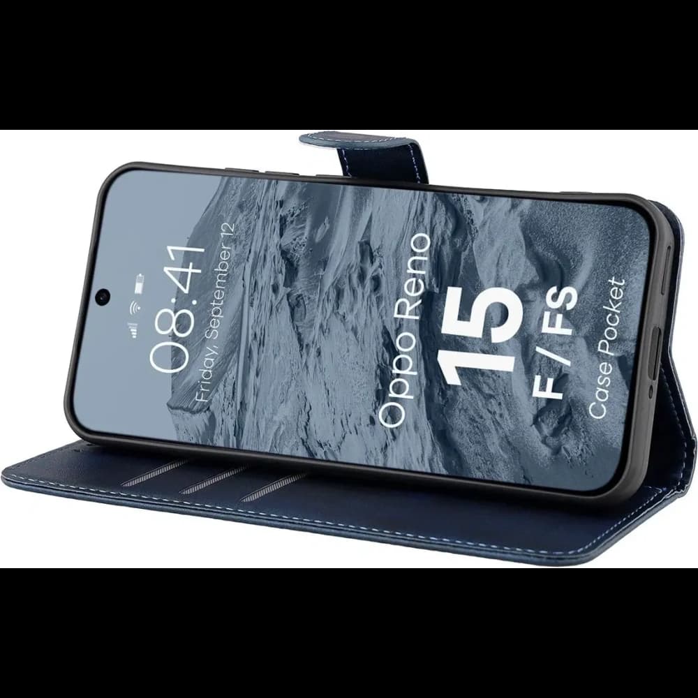 Bizon Case Pocket Oppo Reno 15 F / FS navy blue - 5