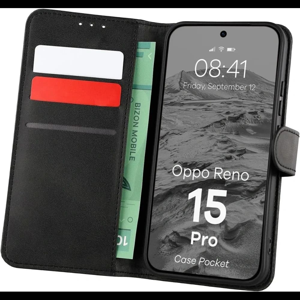 Bizon Case Pocket Oppo Reno 15 Pro black - 1