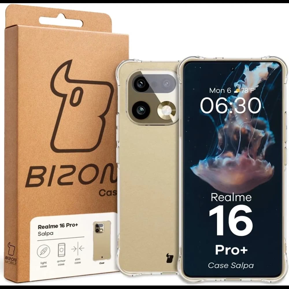 Bizon Case Salpa Realme 16+ Plus 5G clear - 7