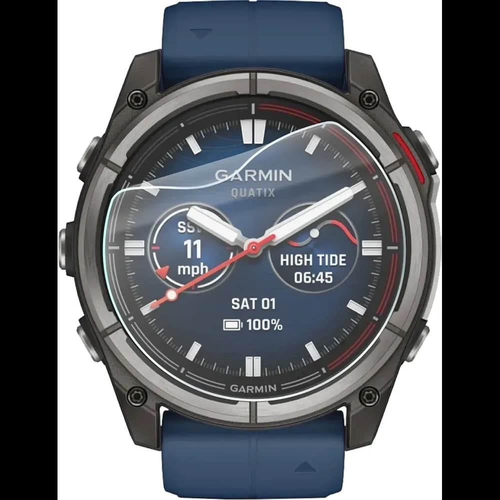 Bizon Glass Watch Hydrogel Garmin Quatix 8 Pro 47mm - 2