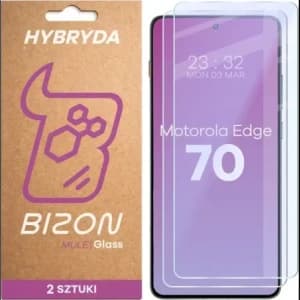 Bizon Glass Mule Duo Motorola Edge 70 [2 PACK]