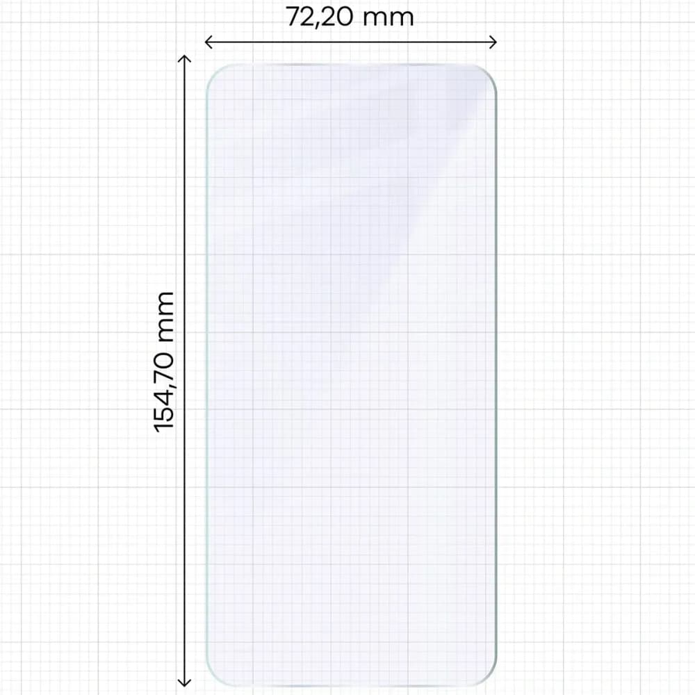 Bizon Glass Mule Duo Samsung Galaxy S25 Edge [2 PACK]
 - 2