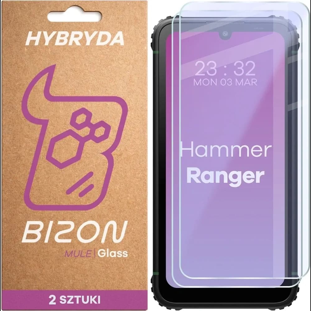 Bizon Glass Mule Duo HAMMER Ranger [2 PACK]
 - 1