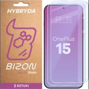 Bizon Glass Mule Duo OnePlus 15 [2 PACK]