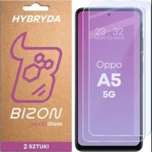 Bizon Glass Mule Duo Oppo A5 5G [2 PACK]