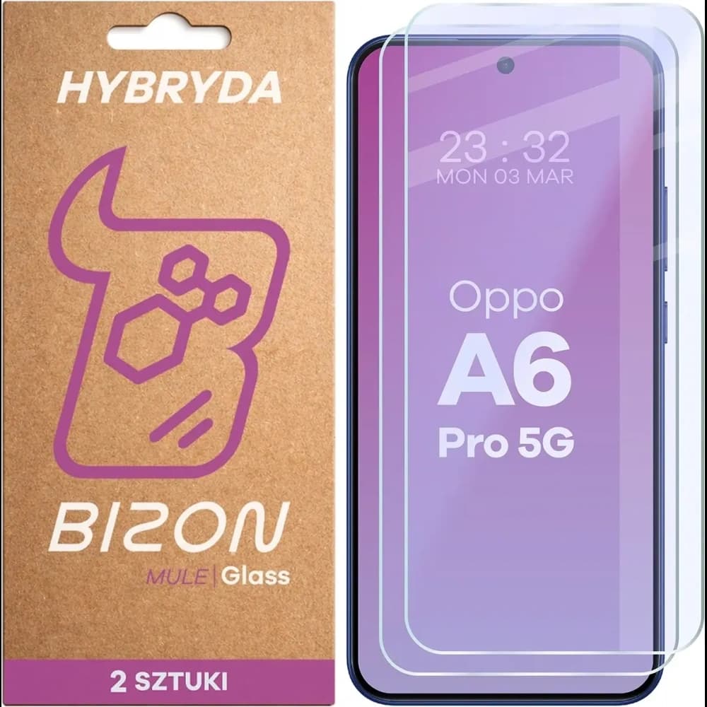 Bizon Glass Mule Duo Oppo A6 Pro 5G [2 PACK] - 1