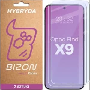 Bizon Glass Mule Duo Oppo Find X9 [2 PACK]