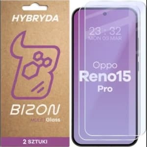 Bizon Glass Mule Duo Oppo Reno 15 Pro [2 PACK]