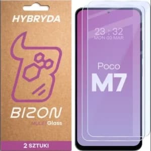 Bizon Glass Mule Duo Xiaomi POCO M7 5G [2 PACK]
