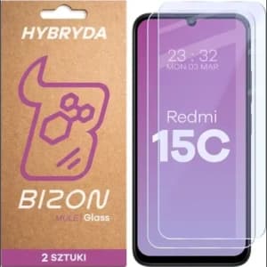 Bizon Glass Mule Duo Xiaomi Redmi 15C 4G [2 PACK]
