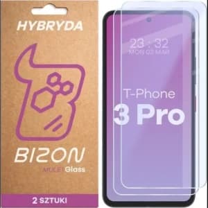 Bizon Glass Mule Duo T Phone 3 Pro [2 PACK]
