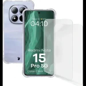 Bizon Case Clear Pack Xiaomi Redmi Note 15 Pro 5G