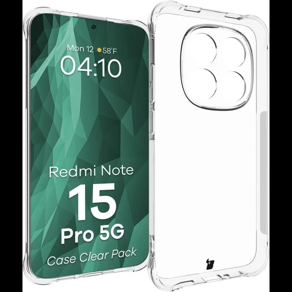 Bizon Case Clear Pack Xiaomi Redmi Note 15 Pro 5G - 3