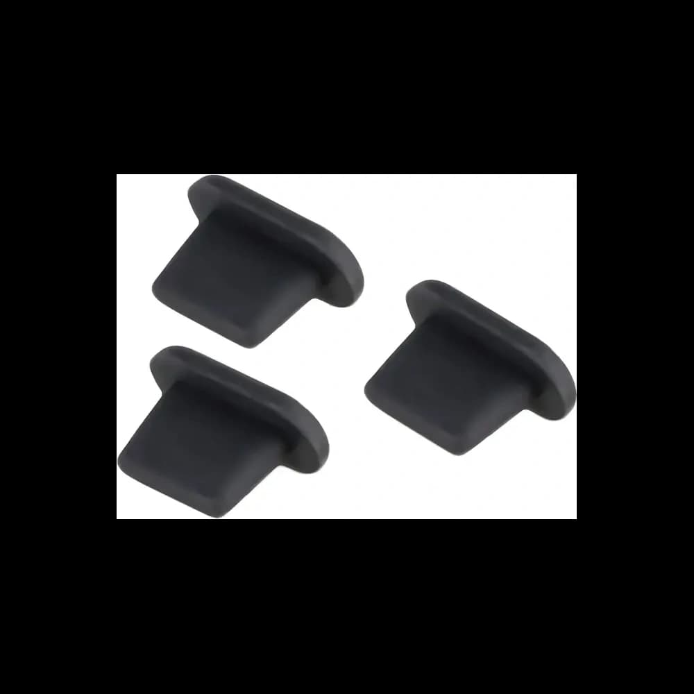 Bizon Accessories Dust Plug for Lightning Port Devices black [3 PACK] - 2