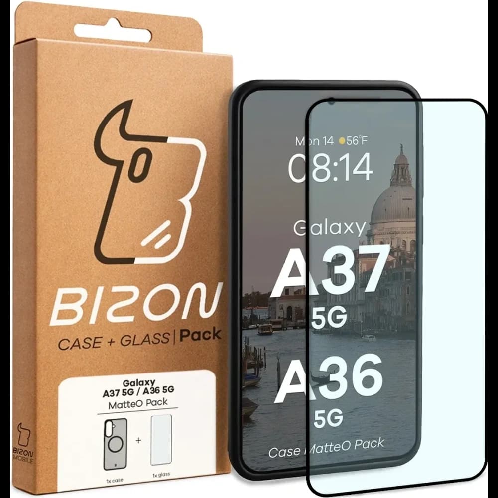 Bizon MatteO Magnetic Pack Samsung Galaxy A37 5G / A36 5G smoky black - 9