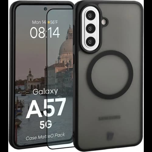 Bizon MatteO Magnetic Pack Samsung Galaxy A57 5G smoky black