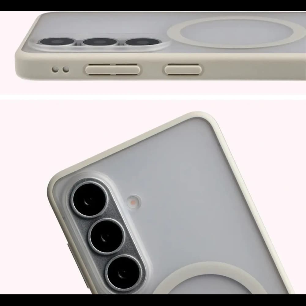 Bizon MatteO Magnetic Pack Samsung Galaxy S26 smoky beige - 5