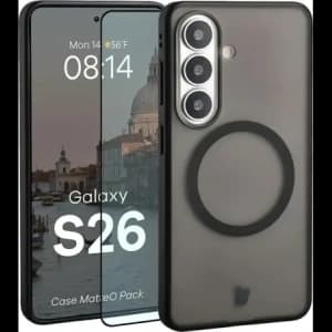 Bizon MatteO Magnetic Pack Samsung Galaxy S26 smoky black