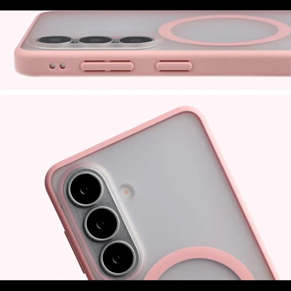 Bizon MatteO Magnetic Pack Samsung Galaxy S26 smoky light pink - 5