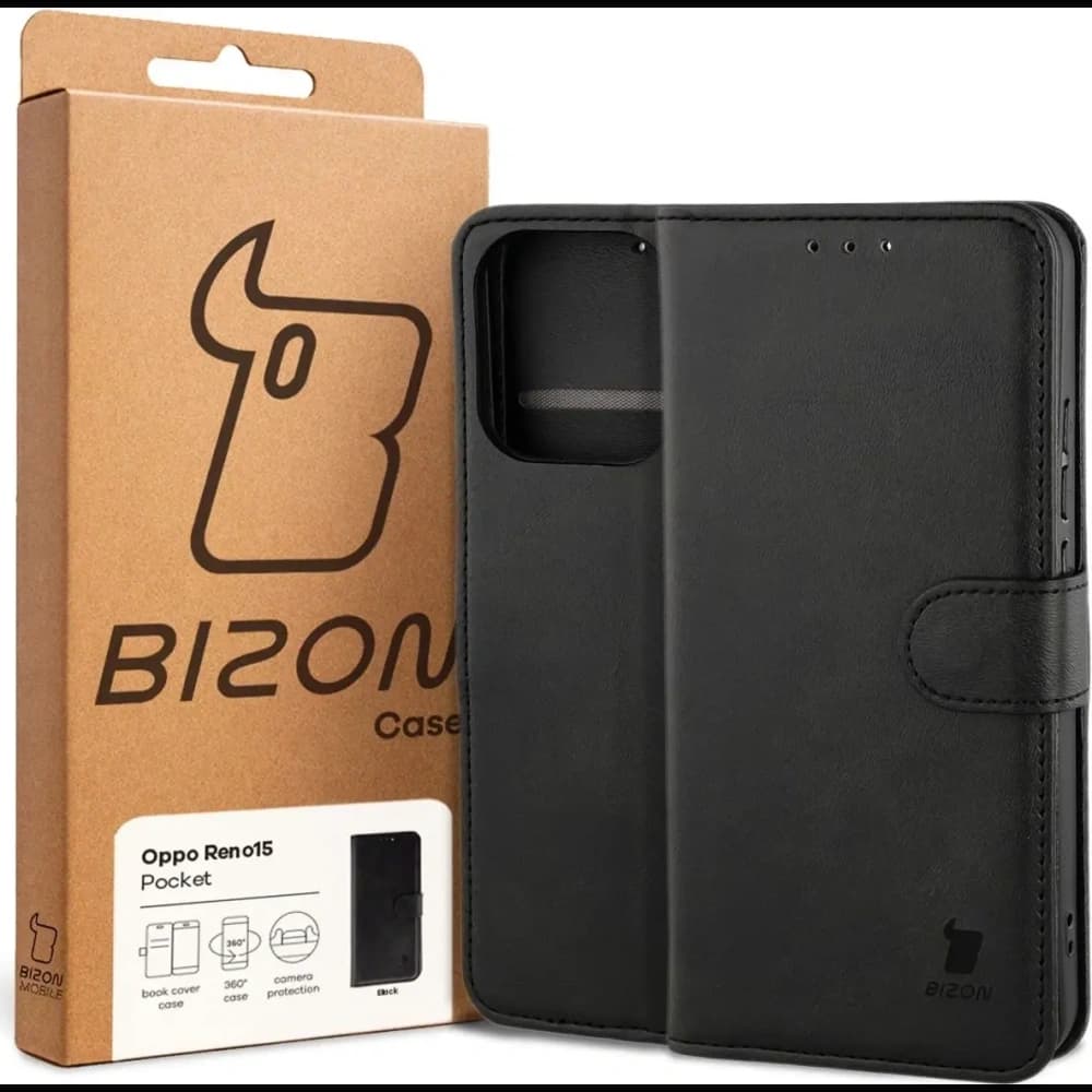 Bizon Case Pocket Oppo Reno 15 schwarz - 6