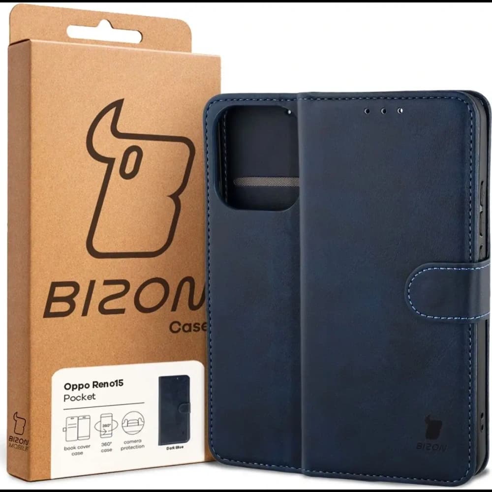 Bizon Case Pocket Oppo Reno 15 navy blue - 6