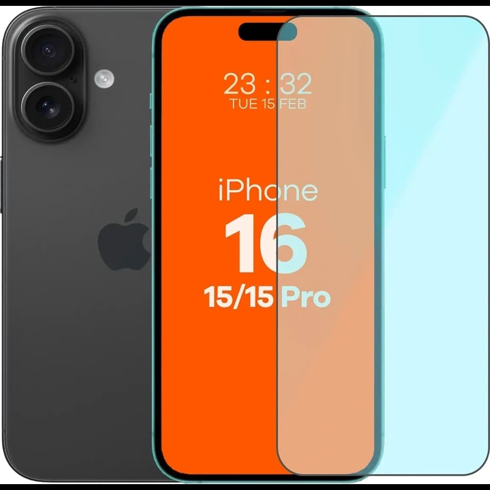 Bizon Smart Glass 2.5D Apple iPhone 15 Pro / 15 / 16 - 1