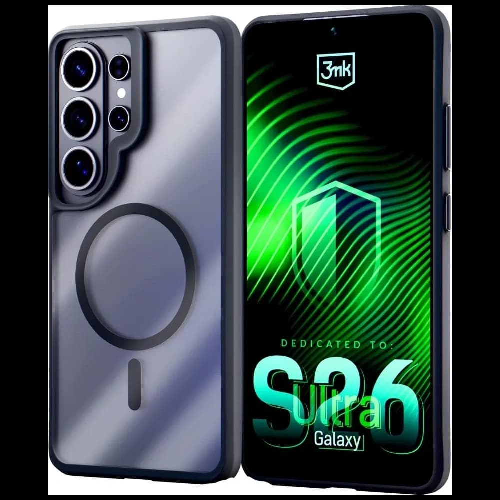 3MK Satin Armor MagCase Samsung Galaxy S26 Ultra clear-black - 4