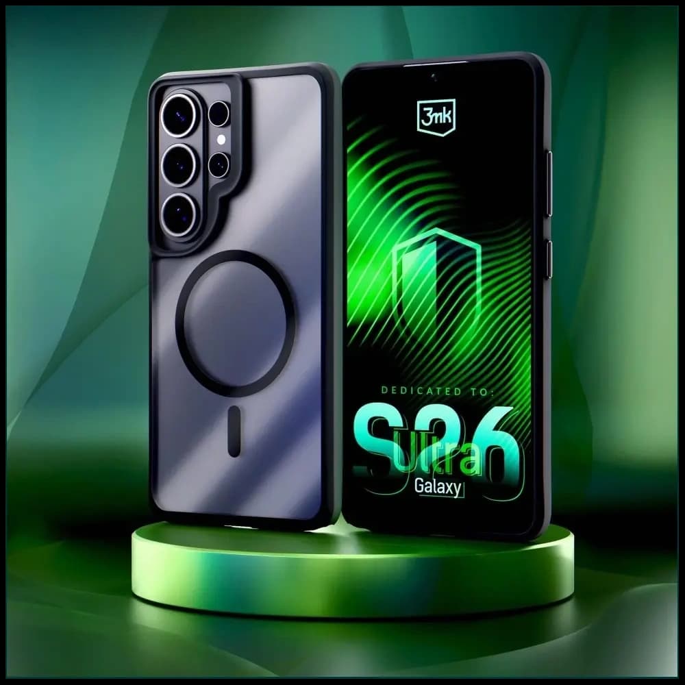 3MK Satin Armor MagCase Samsung Galaxy S26 Ultra clear-black - 6